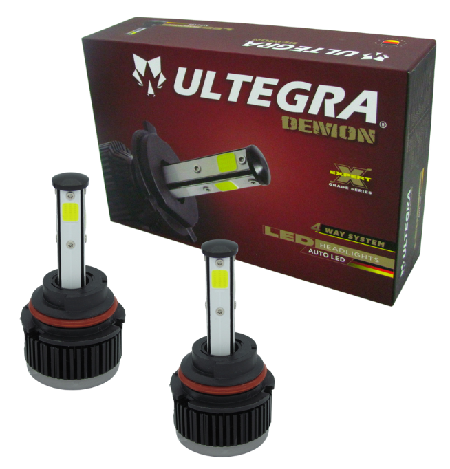 Focos Led 9007 Evolum Monster 4 Caras