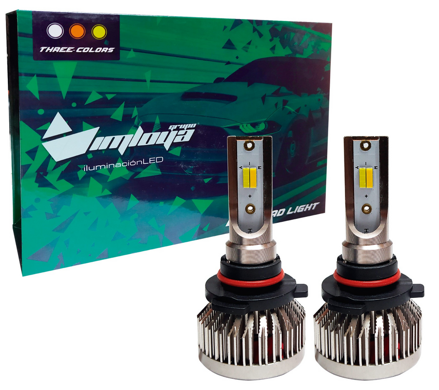 Focos Led 9005 Tricolor Imloya