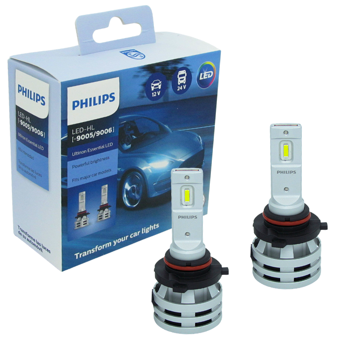Focos Led 9005 Y 9006 Philips Ultinon Essential (hb3 Y Hb4)
