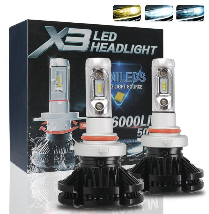 Focos Led 9005 X3