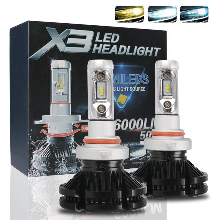 Focos Led 9006 X3
