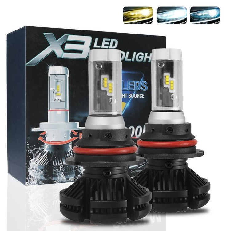Focos Led 9007 X3