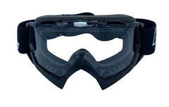 Googles Moto Negro Brillante