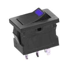 Interruptor Tecla Mini Mirs-1013D Azul