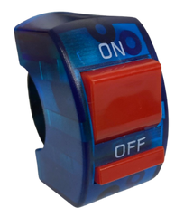 Interruptor P/Moto Azul C/Luz
