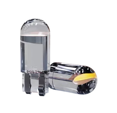 Focos Led T10 T/Cristal Ambar