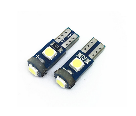 Focos Led T5 Pellizco Mini 3Smd Rosa