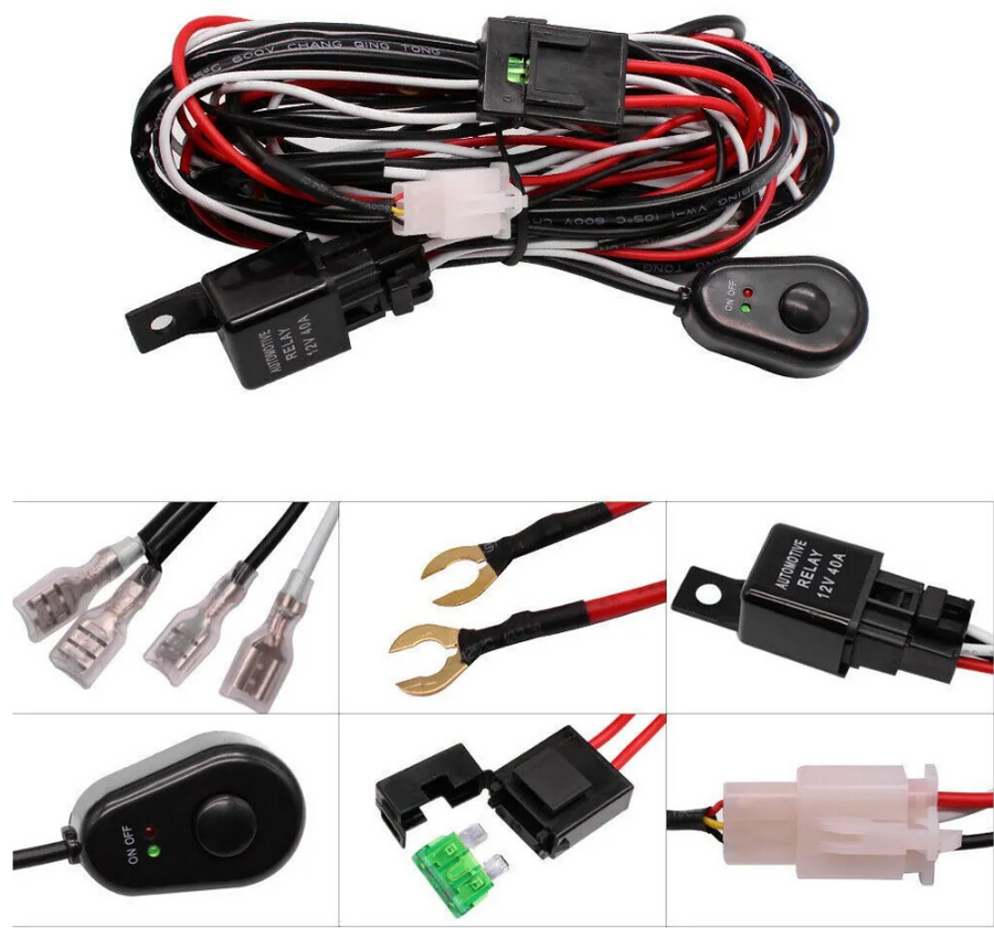 Jgo Cableado Para Faros Y Barras Led Cal. 16