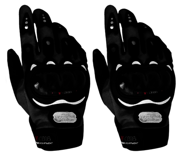 Guantes Para Moto Xl Negro