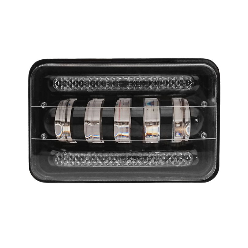 Faros Led 4x6" Drl Azul