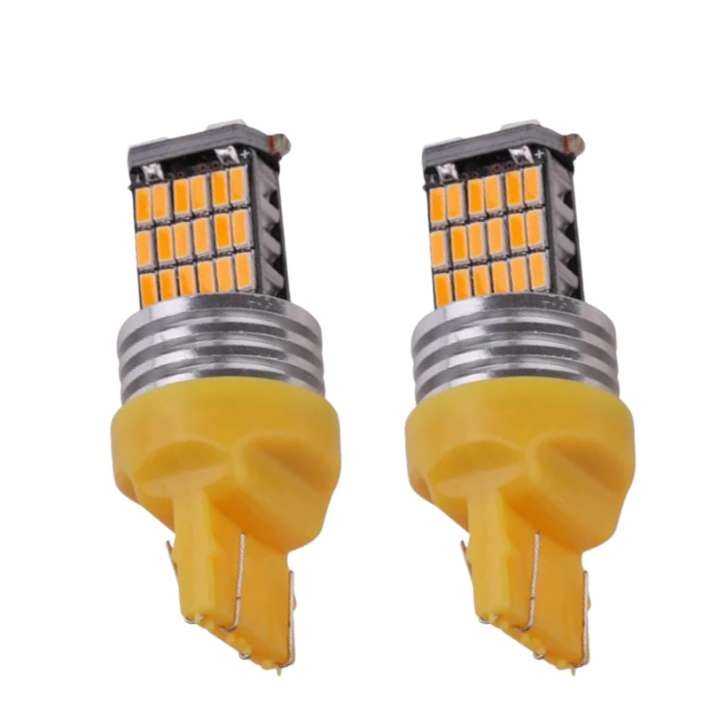 Focos Led 3157 45 Led Ambar Canbus