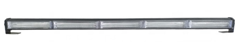 Barra Led 6 Cob Estrobo Multif Blanco/ambar