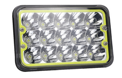 Faros Led 4X6 Con Drl Ambar