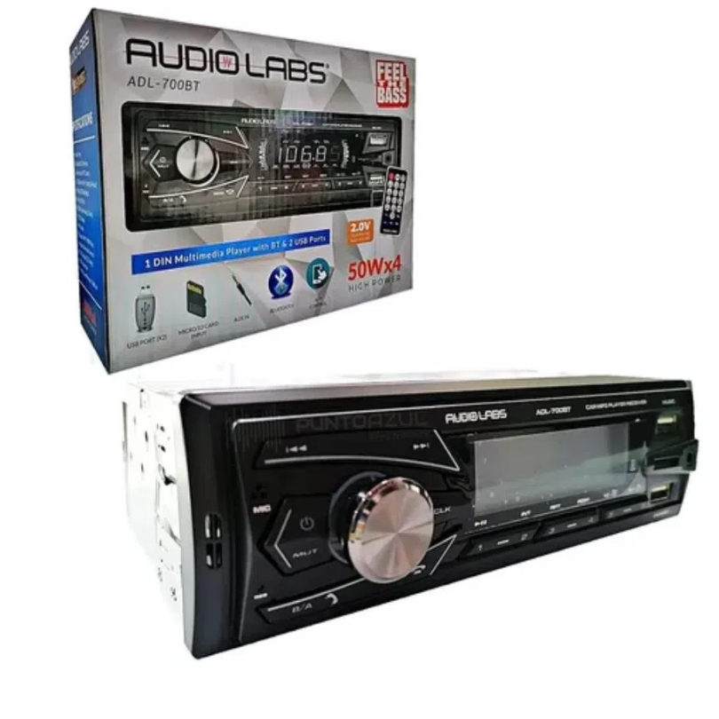 Estereo 1 Din Audiolabs Adl-700bt