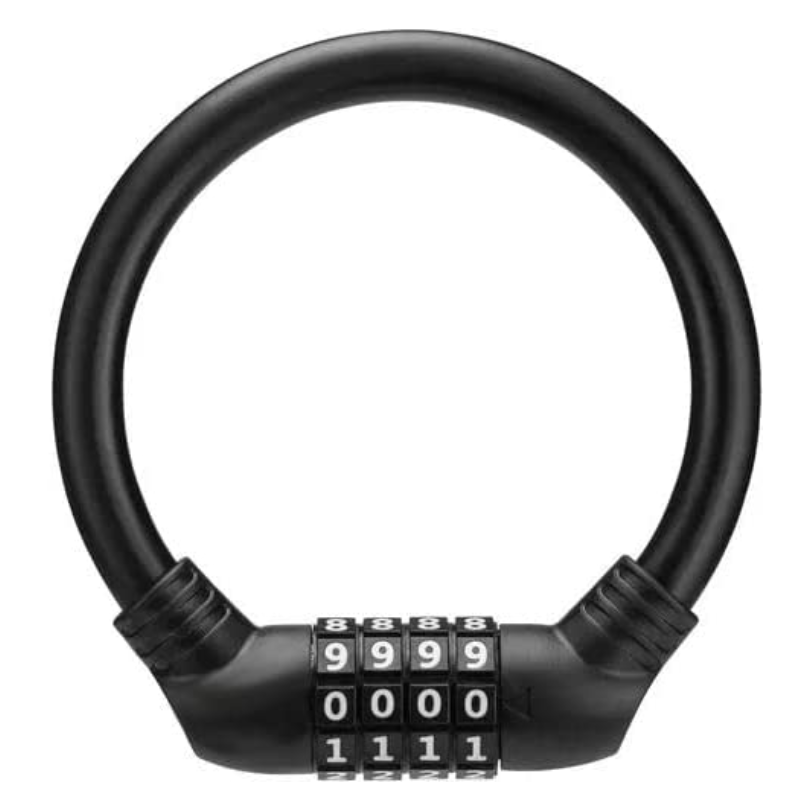 Candado De Seguridad P/ Moto O Bicicleta 4 Digitos