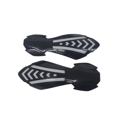 Cubre Puño P/Moto Negro Luz Roja Con Direccional Ambar