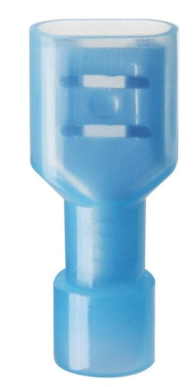 Terminal Aislada Hembra Azul Cal 16-14 C/nylon Fdfn2-250