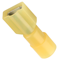 Terminal Aislada Macho Amarilla Cal 12-10 C/Nylon Mdfni5-250