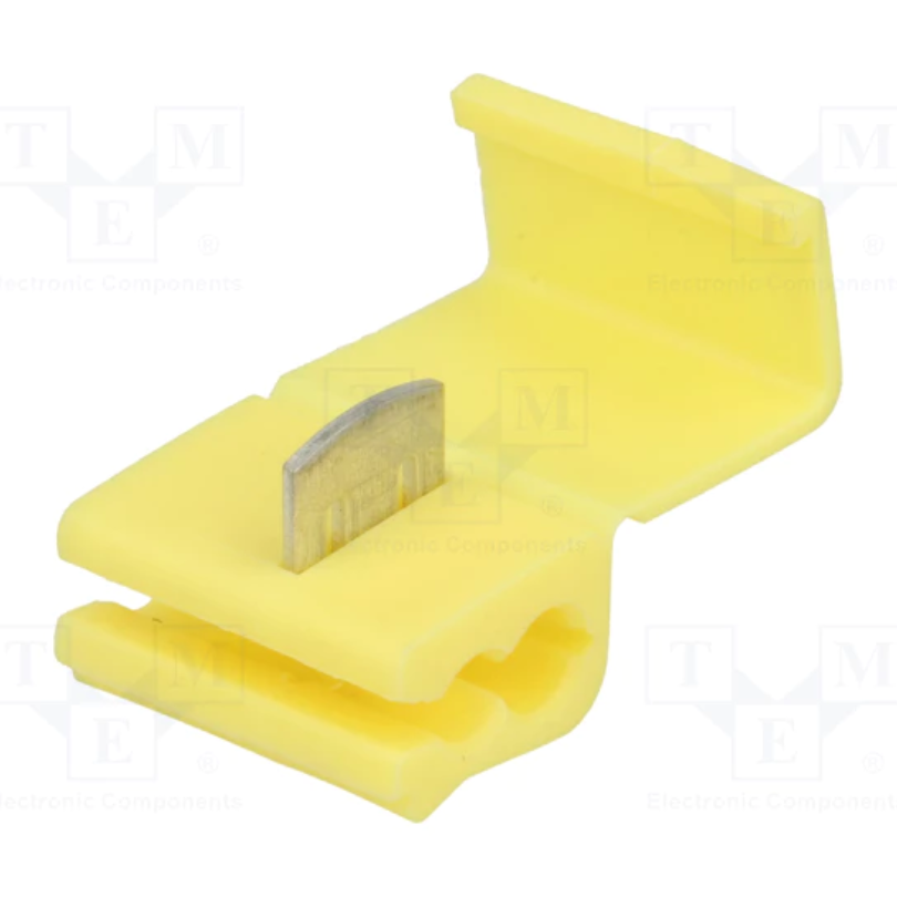Terminal Electro Tap Amarillo Cal. 12-10