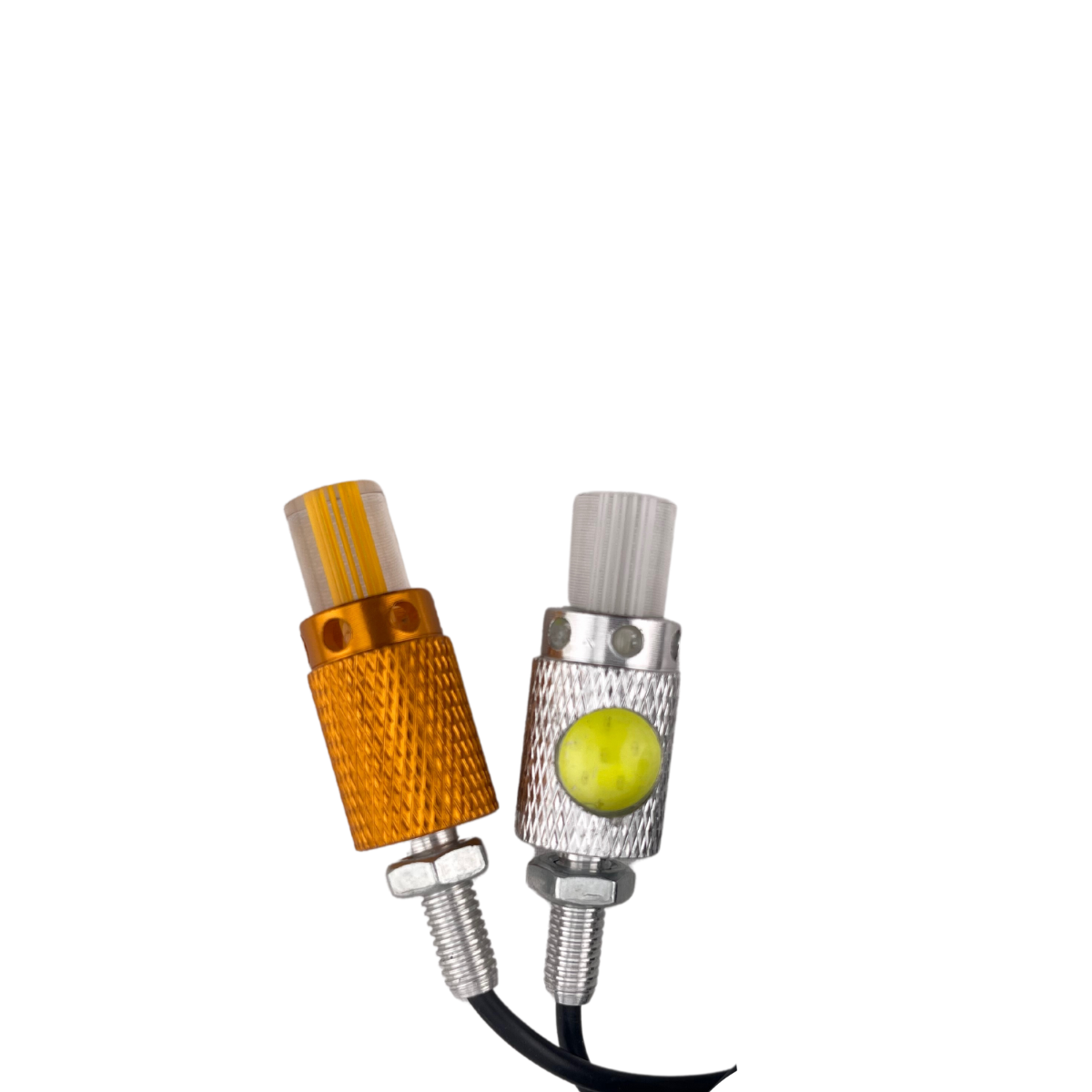 Luces Led Tipo Pivote Blanco/Ambar Luz Fija Y Estrobo