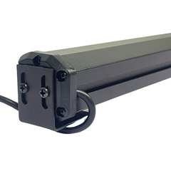 Barra De Led 23" 36w 19 Funciones+cambio De Color Blanco/ambar