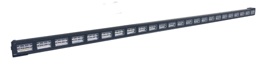Barra De Led 45" 72w 19 Funciones+cambio De Color Blanco/ambar