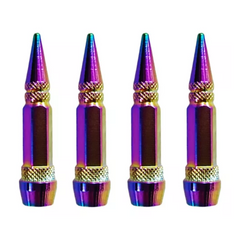 Tapon De Valvula Pico Largo Tornasol 4Pza