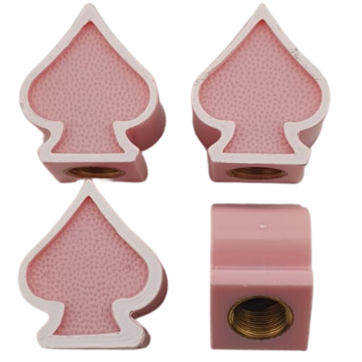 Tapon De Valvula Espada Rosa 4 Pza