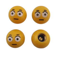 Tapon De Valvula Emoji Mod. 5 4Pza