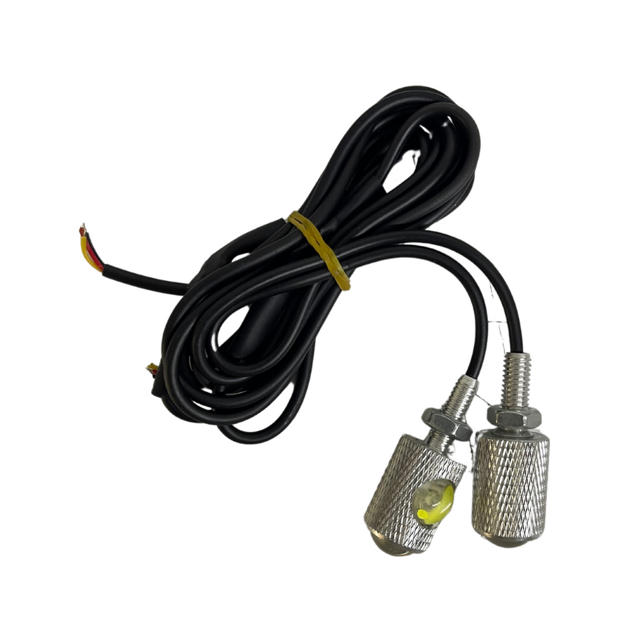 Tornillo Para Placa Con Luz Led Blanca