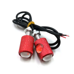 Tornillo Para Placa Con Luz Led Roja
