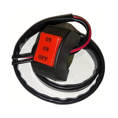 Interruptor Switch Para Moto 2 Pasos Rojo