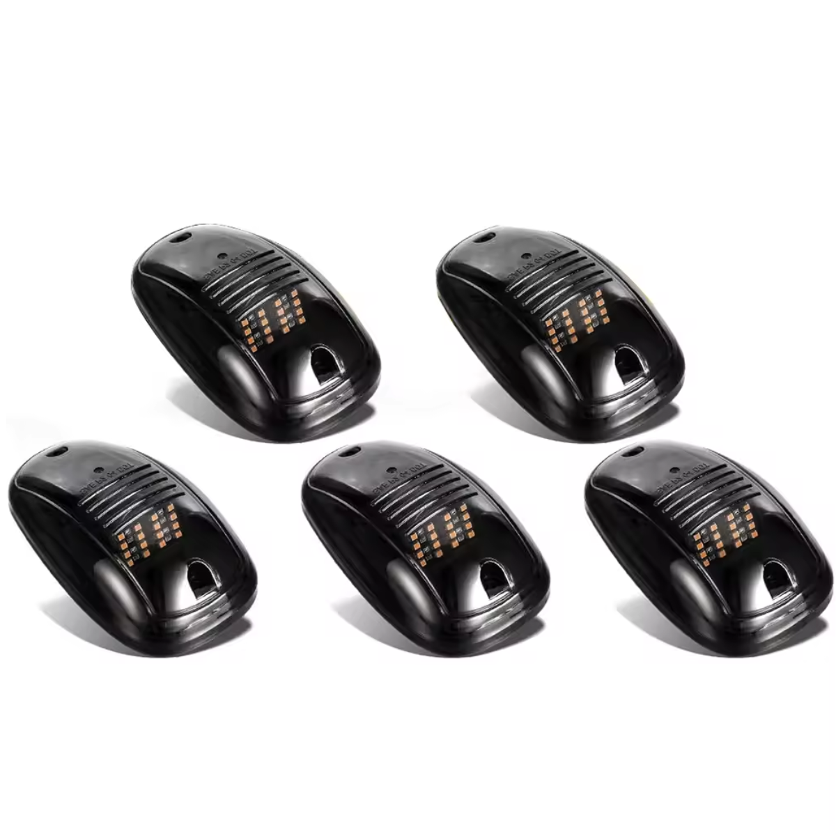 Zepellin Universal Mica Humo Ambar 5Pza 12V