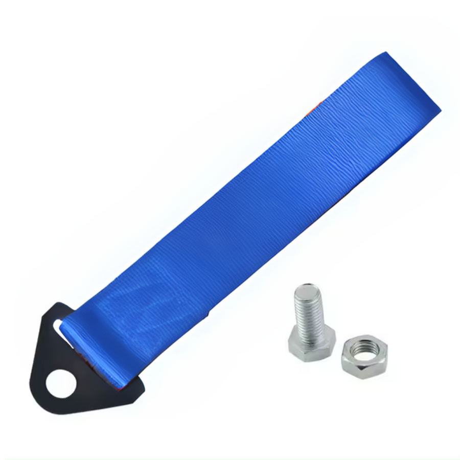 Tiron Correa Para Remolque Universal Tela Azul