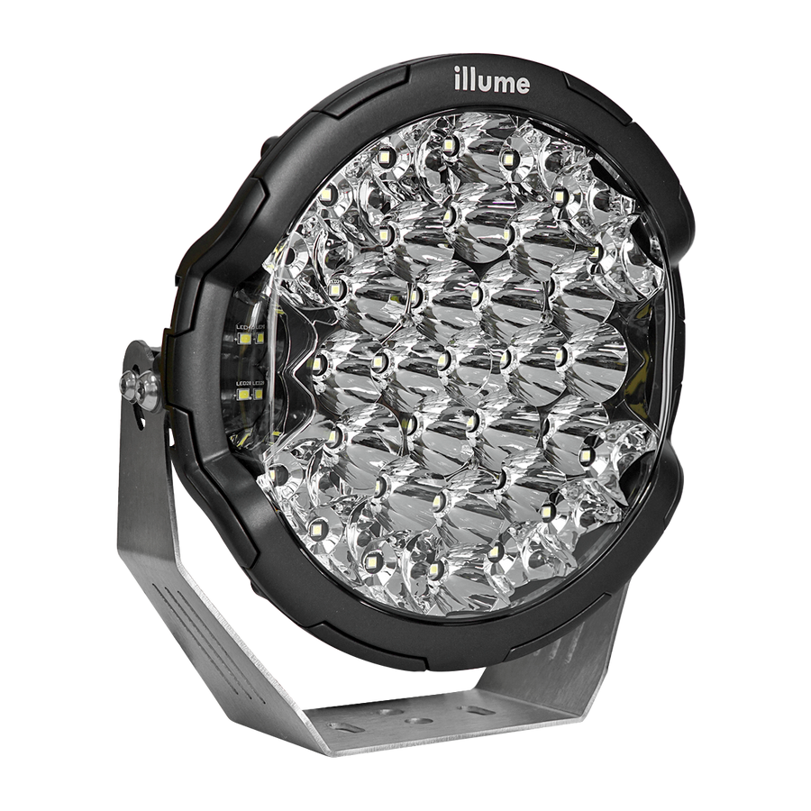 Faro Led Redondo 7" Super Side Shooter Illume Mammoth