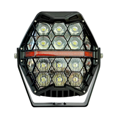 Faro Led Hexacomb Black Illume Mammoth