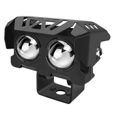 Faro Niebla 2 Lupas Blanco/ambar 20w C/ Estrobo