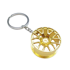 Llavero Metalico Rin 14 Dorado