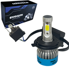 Foco Led H4 Para Moto 3 Caras 80w