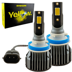Focos Led H11 Evolum Yellow