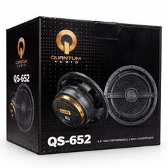 Bocinas Coaxiales 6.5" Quantum Qs652 2 Vias 300w