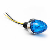 Plafon Led Mini Watermelon Azul Fijo Y Estrobo Bolsa 10 Pza