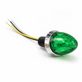 Plafon Led Mini Watermelon Verde Fijo Y Estrobo Bolsa 10 Pza