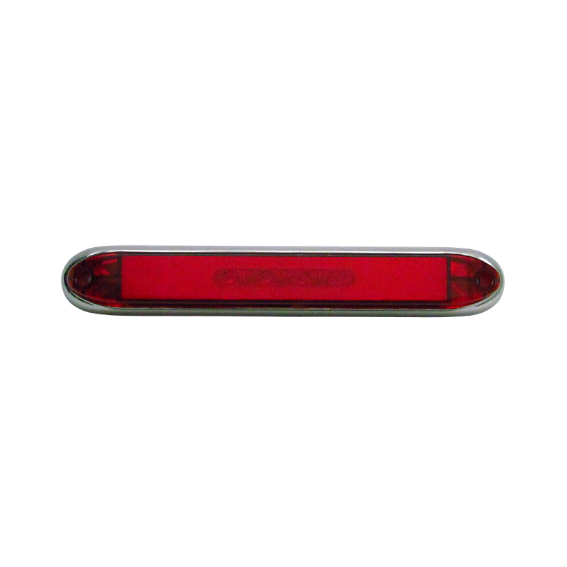 Barra Lateral 4 Led Gel 4 Funciones Chica Rojo