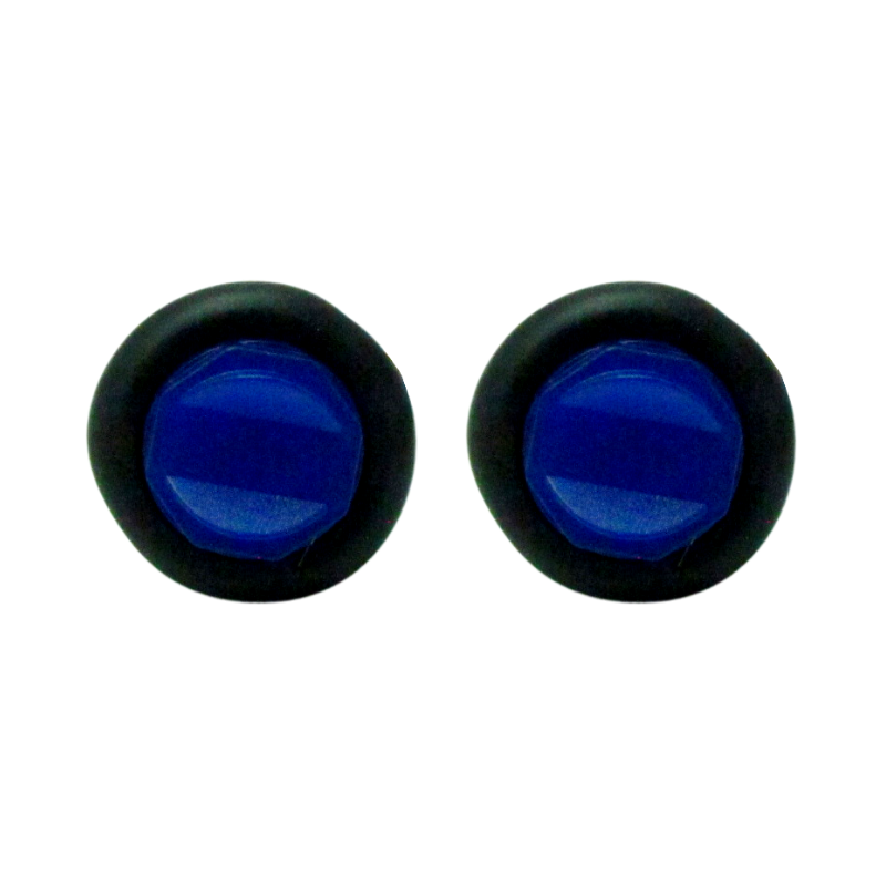 Plafon Lateral Tipo Boton Gel Azul