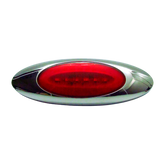 Plafon Lateral 6 Led Gel 2 Funciones Rojo