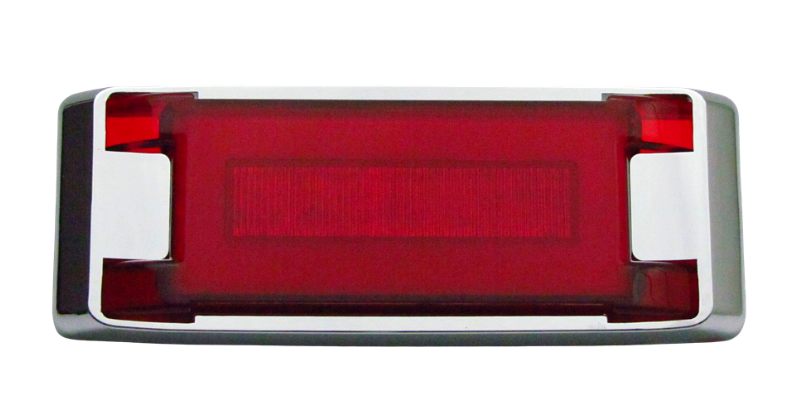 Plafon Lateral 4 Led Gel 4 Funciones Rojo