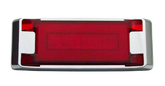 Plafon Lateral 4 Led Gel 4 Funciones Rojo
