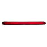 Barra Lateral 4 Led Gel 4 Funciones Grande Rojo