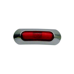 Plafon Lateral 2 Led Gel 2 Funciones Rojo